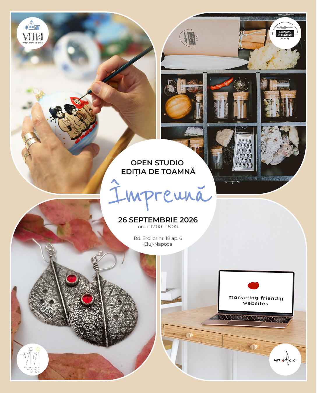 Împreună OPEN STUDIO – EDIȚIA DE TOAMNĂ